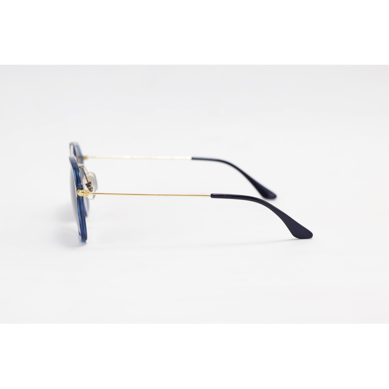 Ray B – RB4273 – Golden Blue Purple Gradient – Acetate - Metal - Square - Double Bridge – Sunglasses