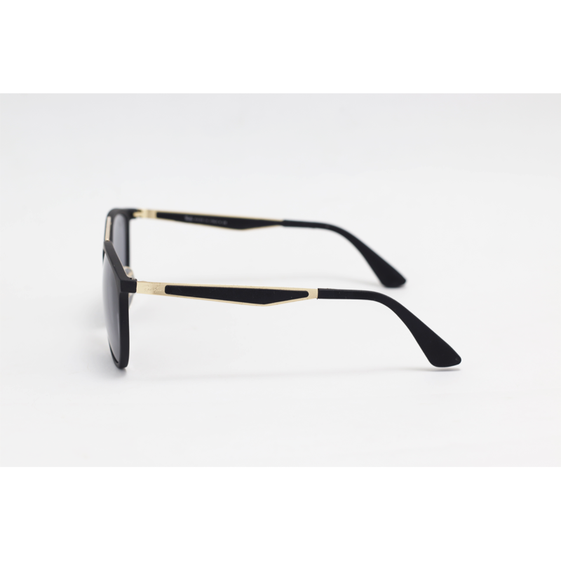 Ray B – RB4285 – Golden Black – Acetate - Metal - Round - Double Bridge – Sunglasses
