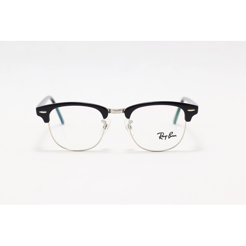 Ray B – 4136S – Silver Black - Clubmaster – Acetate - Metal – Eyewear