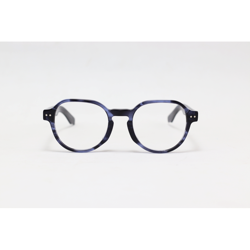 Moscot - 938 - Blue Marble - Acetate - Oval - Eyewear