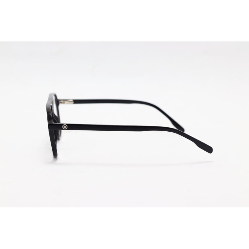 Mont Blanc - 0131 - Black - Acetate - Aviator - Eyewear