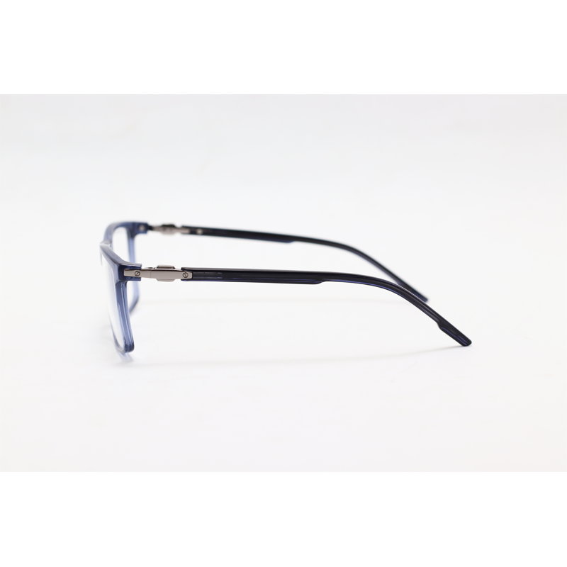 Cartier - 0857 - Blue Translucent - Acetate - Rectangle - Eyewear
