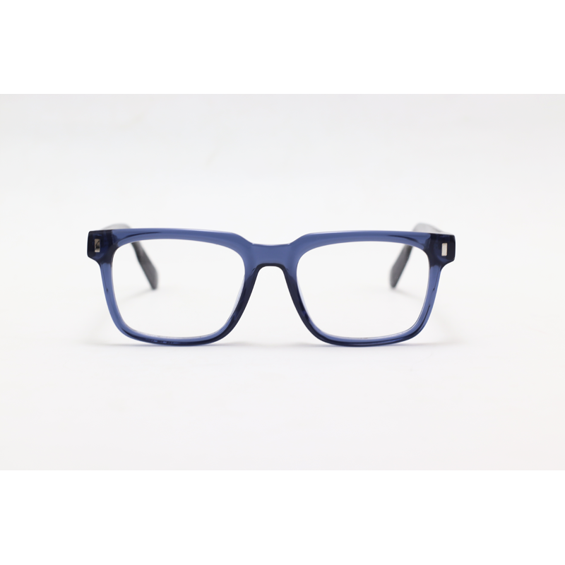 Moscot - 8557 - Blue Translucent - Acetate - Rectangle - Eyewear
