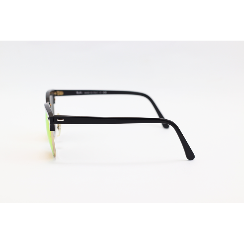 Ray B – 3016 – Clubmaster – Golden Black Orange Mercury - Acetate - Metal – Sunglasses