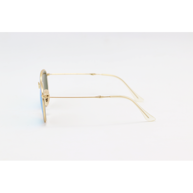 Ray B - RB3517 - Golden Blue Mercury - Acetate - Oval - Foldable  - Sunglasses