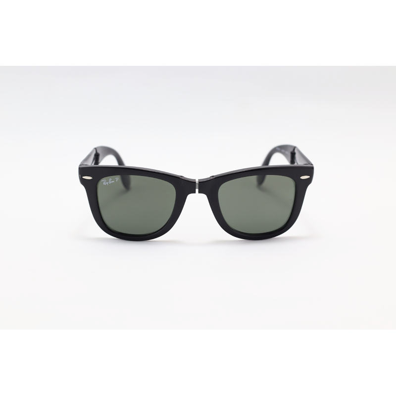 Ray B – RB4105 - Black Green – Fold able – Wayfarer - Polarized – Sunglasses