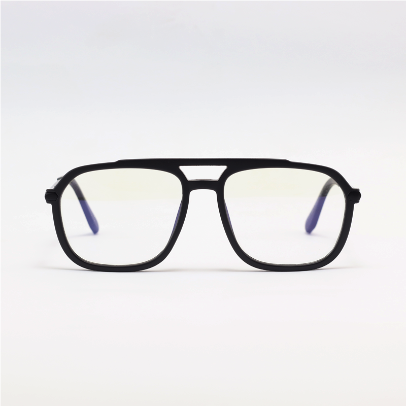 Moscot - 97781 - Matte Black - Acetate - Metal - Blue Cut - Aviator - Eyewear