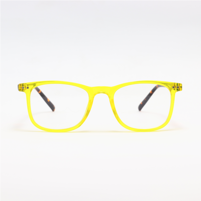 Oliver Peoples - 917 - Yellow - Acetate - Blue Cut - Rectangle - Eyewear