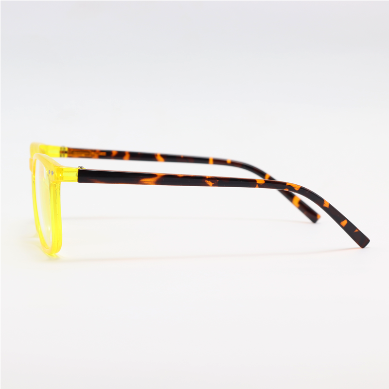 Oliver Peoples - 917 - Yellow - Acetate - Blue Cut - Rectangle - Eyewear