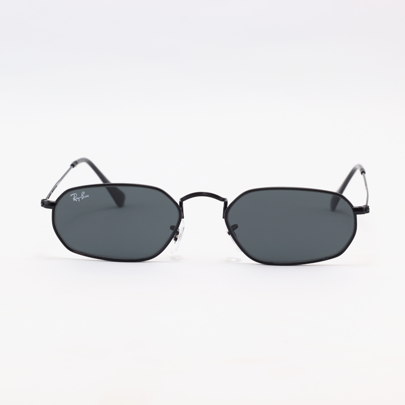 Ray B - RB3947 - Black - Metal - Rectangle - Sunglasses