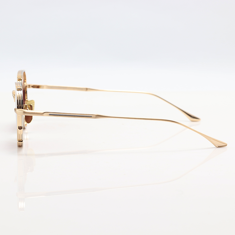 Jacques Marie Mage - HARTANA - Golden Pink - Metal - Oval - Sunglasses