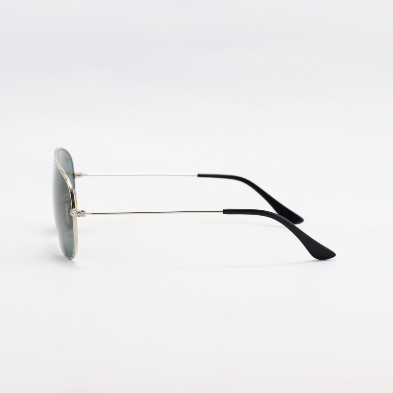 Ray B – RB3362 – Silver Green – Aviator – Metal – Sunglasses