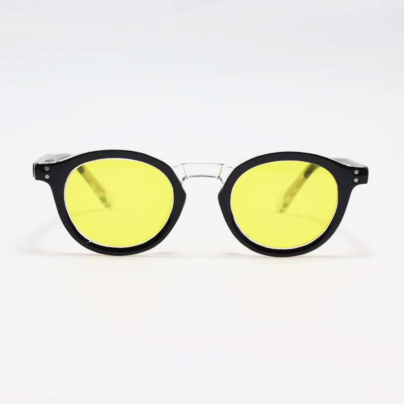 Gentle Monster - 6260 - Black Yellow - Acetate - Night Vision - Oval - Sunglasses