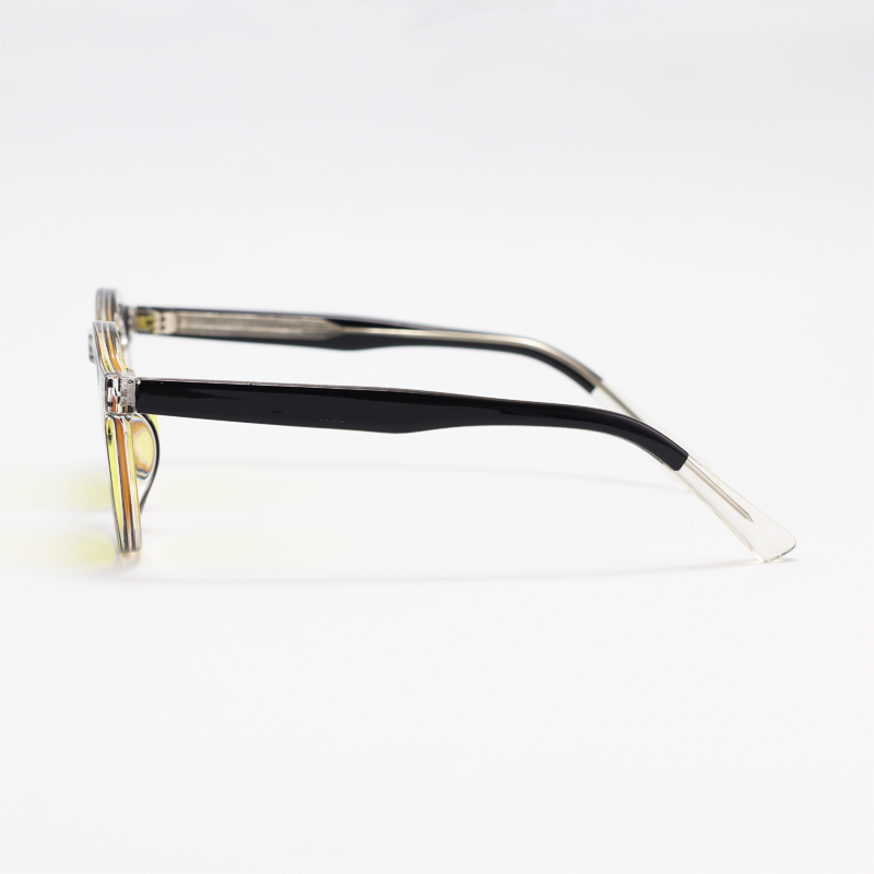 Gentle Monster - 6260 - Black Yellow - Acetate - Night Vision - Oval - Sunglasses
