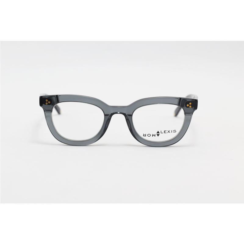 Alexis Amor - DAKOTA - Grey Translucent - Acetate - Oval - Eyewear