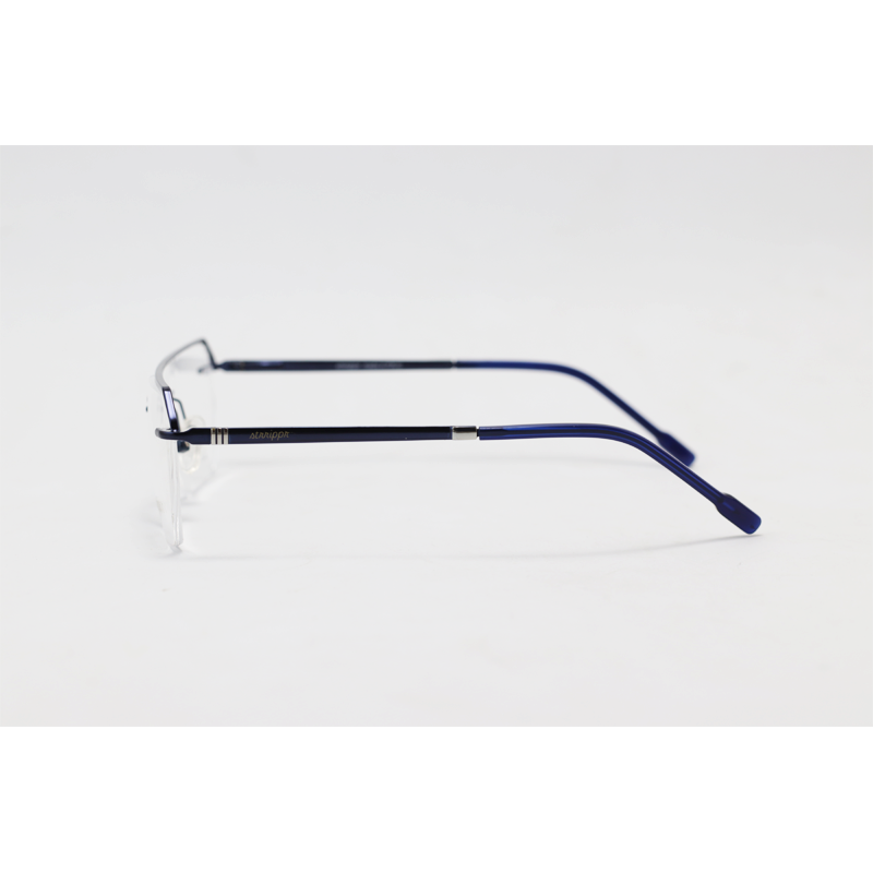 Strrippr - 6225 - Blue - Metal - Rimless - Rectangle - Eyewear