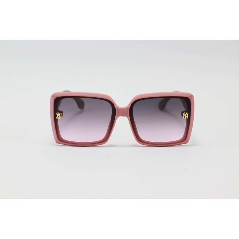 Gucci - 23065 - Pink - Acetate - Rectangle - Sunglasses