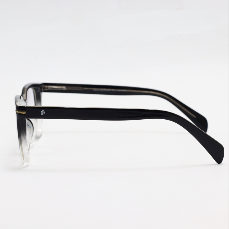 David Beckham - DB011 - Crystal Black - Rectangle - Acetate - Eyewear