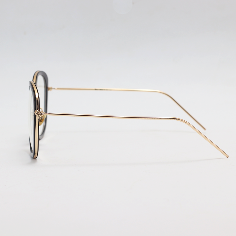 Dior - J998 - Golden Black - Metal - Square - Eyewear