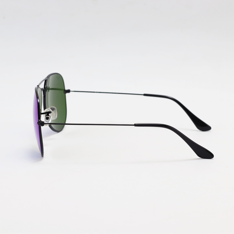 Ray B - 3026 - Black Blue Mercury - Metal - Aviator - Sunglasses