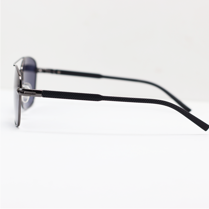 Cartier - 3364 - Grey Black - Metal - Double Bridge - Aviator - Sunglasses