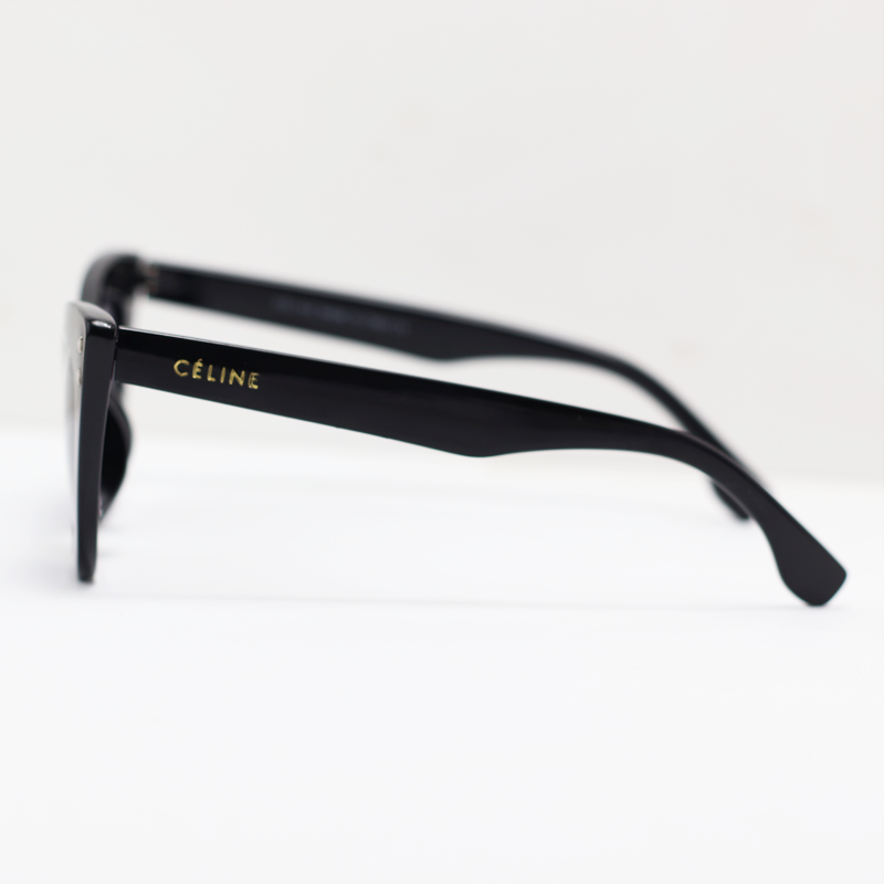 Celine - 8448 - Black - Cateye - Acetate - Sunglasses