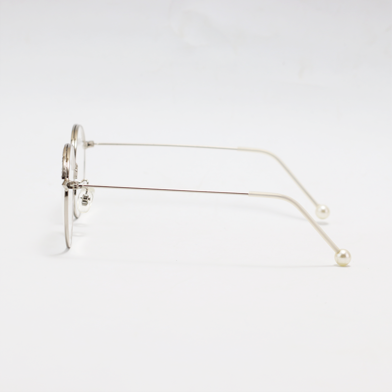 Dior - 2221 - Silver - Metal - Oval -  Eyewear