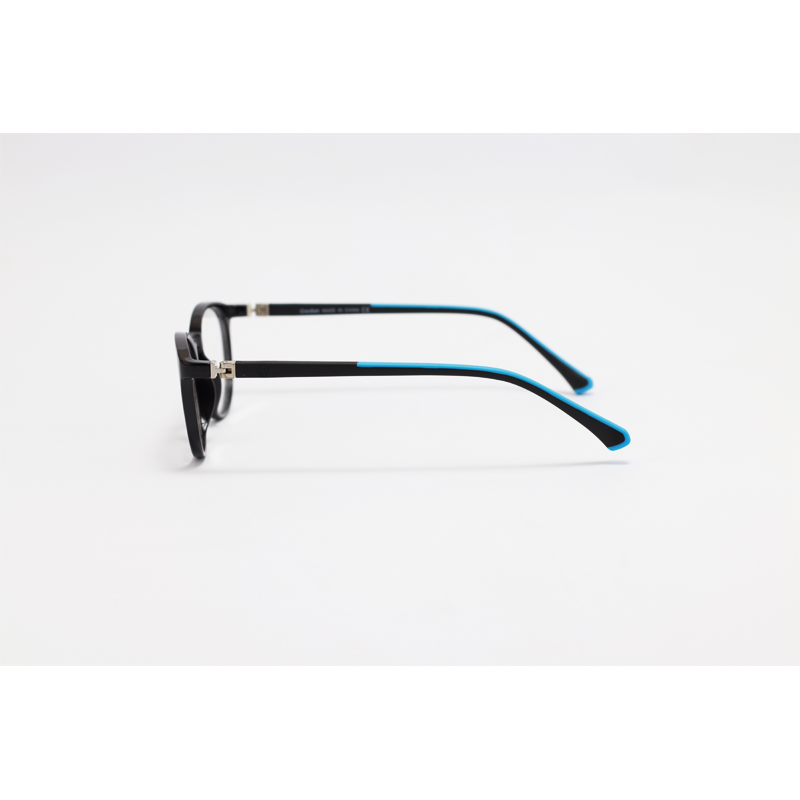 Ciordam - 2305 - Black Blue - Acetate - Oval - Kids - Eyewear