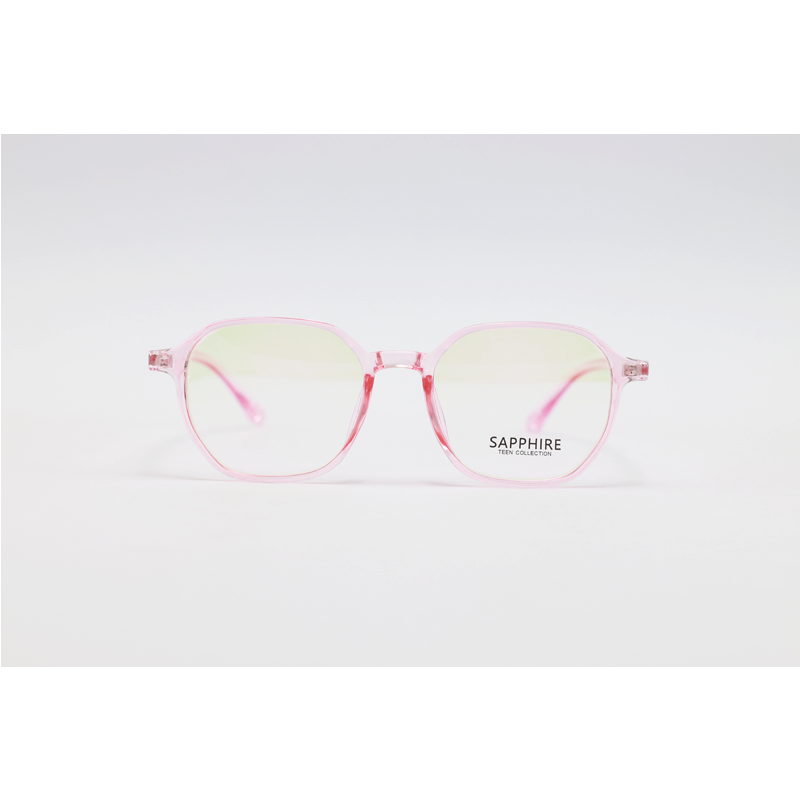 Sapphire - 2511 - Pink Translucent - Acetate - Blue Cut - Eyewear