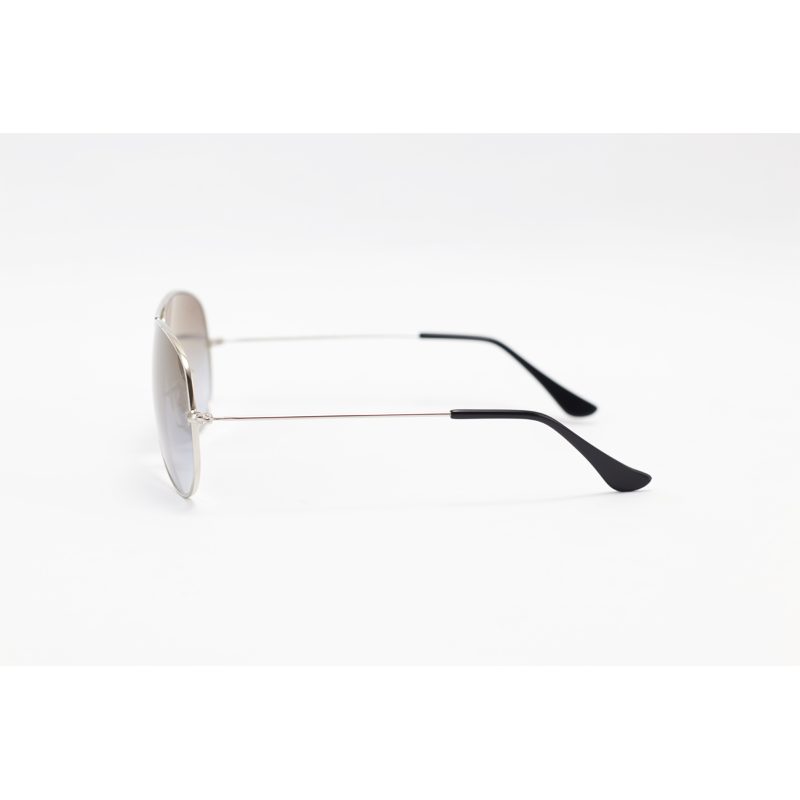 Ray B – 3025 – Silver Brown Havana – Aviator – Metal – Sunglasses