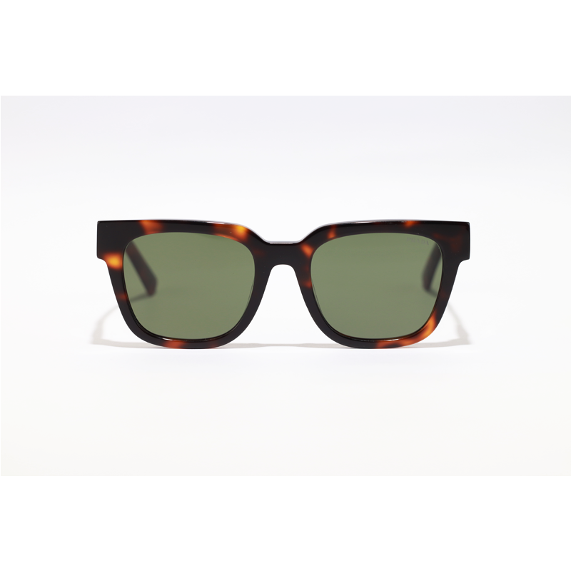 Prada - 21WS - Tortoise Green - Acetate - Square - Sunglasses