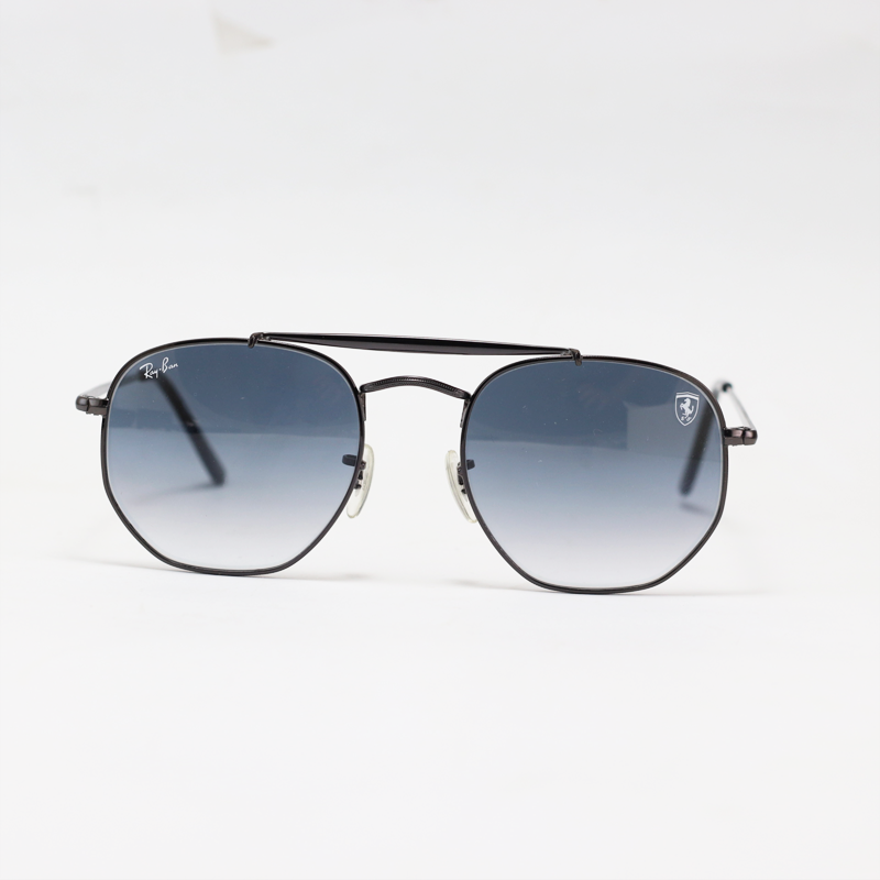 Ray Ban Ferrari – 3648 – Limited Edition – Gun Blue Gradient – Marshall – Metal – Double Bridge – Sunglasses