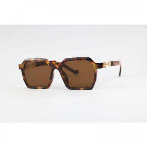 Marc Jacob - 8779 - Tortoise Brown - Acetate - Hexagonal - Sunglasses