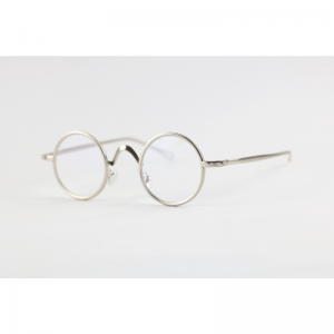 Dior – 919 – Retro – Silver – Metal – Round – Blue Cut – Eyewear