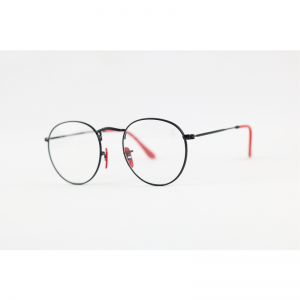 Ray B Ferrari – 3447 – Limited Edition – Black – Metal – Round – Eyewear
