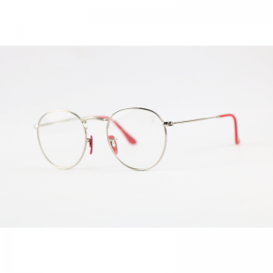 Ray B Ferrari – 3447 – Limited Edition – Silver – Metal – Round – Eyewear