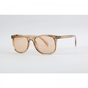 David Beckham - 1879 - Brown Translucent - Acetate - Rectangle - Sunglasses