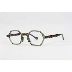 Dior - 7249 - Light Green Tortoise - Acetate - Blue Cut - Hexagonal - Eyewear