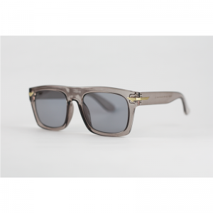 Police - 3394 - Grey Translucent - Acetate - Rectangle - Sunglasses