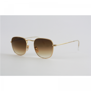 Ray B - FRANK - 3857 - Golden Brown Gradient - Metal - Square - Sunglasses