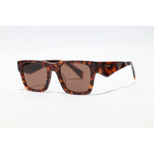 Prada - A06S - Tortoise Brown - Acetate - Rectangle - Sunglasses