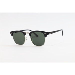 Ray B – 3016 – Clubmaster – Silver Green – Sunglasses