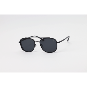 David Beckham - 2410 - Black - Metal - Square - Double Bridge - Sunglasses