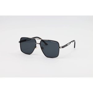 MAYBACH - 2317 - Black - Metal - Double Bridge - Rectangle - Sunglasses