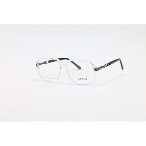 Gucci - 024 - Blue Translucent - Acetate - Aviator - Eyewear