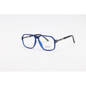 Gucci - 024 - Matte Blue - Acetate - Aviator - Eyewear