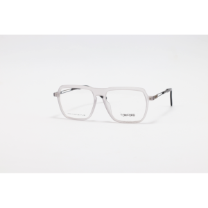 Tom Ford - 016 - Matte Grey - Acetate - Rectangle - Eyewear