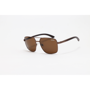 Cartier - 2852 - Brown - Acetate - Metal - Double Bridge - Square - Sunglasses