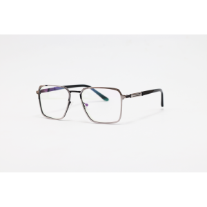 Cartier - 6316 - Gun Black - Metal - Rectangle - Eyewear