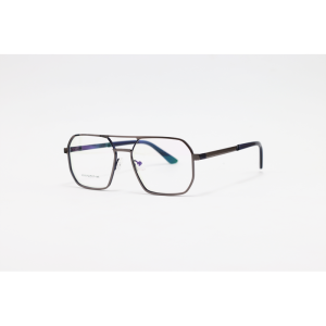 Cartier - 6319 - Gun Blue - Metal - Square - Double Bridge - Eyewear